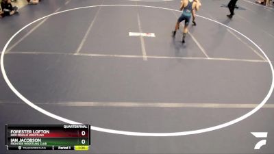 119 lbs Quarterfinal - Forester Lofton, New Prague Wrestling vs Ian Jacobson, Frontier Wrestling Club