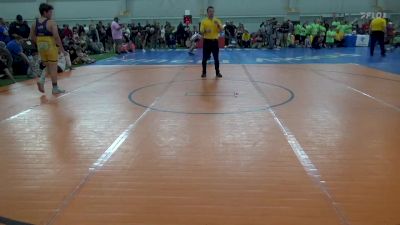 J-160B Mats 13-16 1:15pm lbs Round 1 - Logan Adams, OH vs Teddy Day, WV