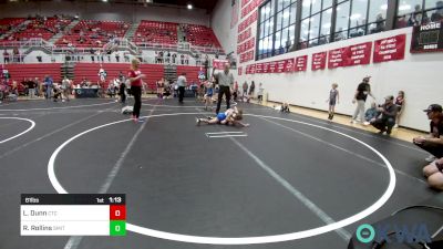 61 lbs Rr Rnd 3 - Liam Dunn, Comanche Takedown Club vs Rush Rollins, Smith Wrestling Academy