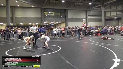 67 lbs Cons. Round 1 - Luis Delgado, U Town Hammers vs Landon Rowley, WR- Topeka Blue Thunder