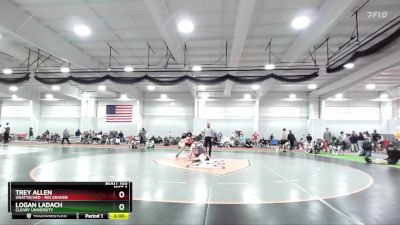 141 lbs Champ. Round 2 - Logan Ladach, Cleary University vs Trey Allen, Unattached - Rio Grande