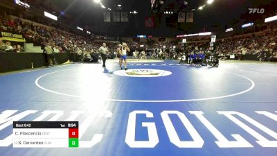 120 lbs Consi Of 16 #2 - Cairo Plascencia, Central vs Simon Cervantes, Clovis