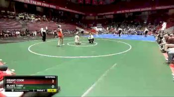 182 lbs D2/d3 - Semi-finals (sat 10:00am.) - Grant Cook, Amery vs Blake Thiry, Prairie Du Chien