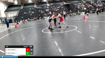 174 lbs Finals (2 Team) - Cole Hernandez, Western Colorado vs Anthony Des Vigne, Central Oklahoma