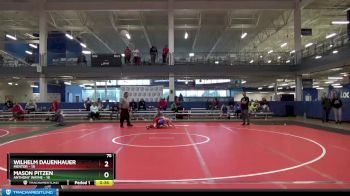 75 lbs Placement Matches (8 Team) - Wilhelm Dauenhauer, Mentor vs Mason Pitzen, Anthony Wayne