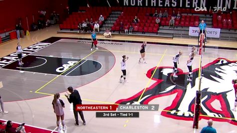 Replay: Charleston vs Northeastern | Oct 29 @ 1 PM