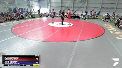 195 lbs Round 1 (8 Team) - Evan McGuire, Minnesota Blue vs Jake Conroy, Pennsylvania Blue