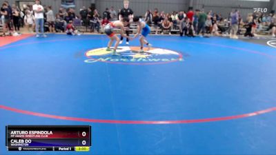 113-120 lbs Cons. Round 1 - Arturo Espindola, Mt Adams Wrestling Club vs Caleb Do, Washington