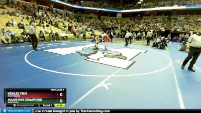 170 Class 1 lbs Cons. Round 3 - Kenlee Fish, Plattsburg vs Madisynn Crawford, Kirksville