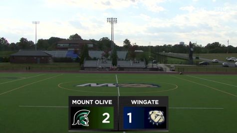 Replay: Mount Olive vs Wingate - FH | Oct 10 @ 4 PM