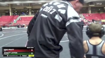 58 lbs 1st Place Match - King Pruitt, RSA vs Emmett Layton, Triumph