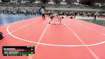 125 lbs Cons. Round 4 - Trey Donaldson, Victory Wrestling-AAA vs Eli Shadwick, Terminator Wrestling Academy-AAA 