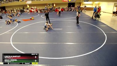 52 lbs Finals (8 Team) - Lincoln Bartlet, Westfield vs Brice Kriesel, Zimmerman