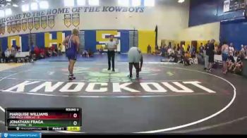 285 lbs Round 3 (8 Team) - Jonathan Fraga, Eagle Empire vs Marquise Williams, Free-Buch-Creek #2