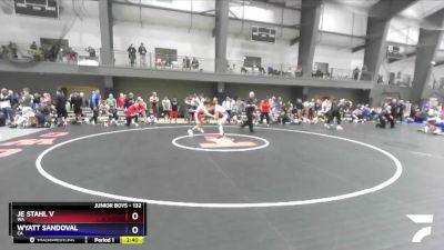 132 lbs Cons. Round 1 - Je Stahl V, WA vs Wyatt Sandoval, CA