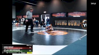 97 lbs 1st Place Match - Dylan Nieuwenhuis, Michigan Grappler Training Center vs John McKay, Michigan Grappler Training Center