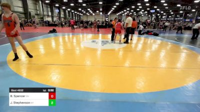 170 lbs Consi Of 32 #2 - Bradley Spencer, OH vs Jacob Stephenson, NY