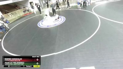 71 lbs Cons. Round 2 - Romeo Gonzalez, G-Style Wrestling Club vs Marcus Melendrez, Terminators Wrestling Club