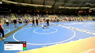 92 lbs Rr Rnd 2 - Drake Sheffield, R.A.W. vs Ian Sales, Catoosa Youth Wrestling