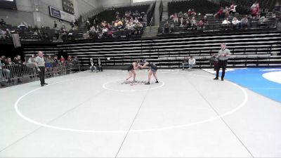 120 lbs Cons. Round 2 - Amberly Howe, Wasatch vs Kacie Jean Nicholes, Stansbury