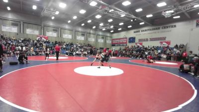 113 lbs Consi Of 8 #1 - Quinton Hull, Clovis West vs Alijah Ortiz, Clovis North