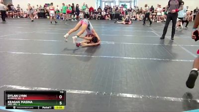 113 lbs Round 2 (6 Team) - Keagan Masina, Spec Ops vs Dylan Lynn, Glasgow WA