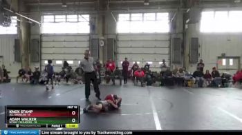 60 lbs Finals (2 Team) - Knox Stamp, All American vs Adam Walker, NCWAY Crusaders