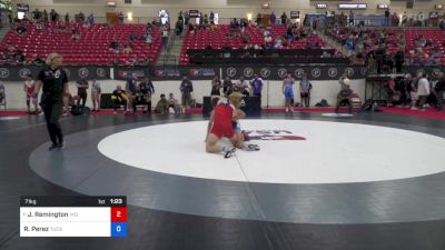 71 kg Cons 32 #1 - Jared Remington, Vici Wrestling Club vs Rigo Perez, Tucson Badger Wrestling Club