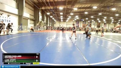 115 lbs Rd# 7- 10:45am Saturday Final Pool - Luke Stott, Sons Of Atlas vs Jayden Maillard, Terps Xtreme