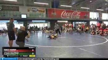 80 lbs Round 4 (10 Team) - Ethan Halstead, Alabama Elite Black&nbsp; vs Rhett Morris, Backyard Brawlers