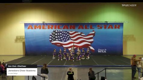 Jonesboro Cheer Academy - Purple Reign [2022 Non-Club--EliteCheer] 2022 American All Star Nationals