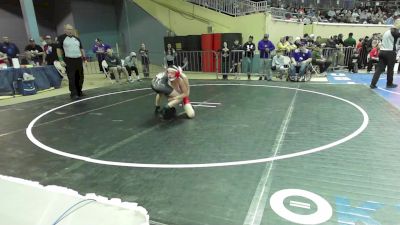 88 lbs Consi Of 8 #1 - Aiden Gather, Hinton Comets vs Caysen Wahl, Bristow