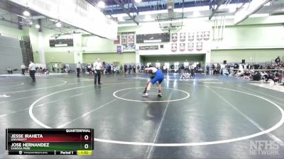 120 lbs Quarterfinal - Jesse Iraheta, University vs Jose Hernandez, CANOGA PARK