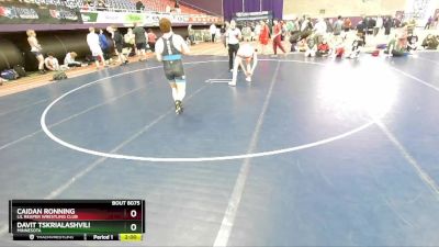 155-155 lbs Round 1 - Caidan Ronning, Lil Reaper Wrestling Club vs Davit Tskrialashvili, Minnesota