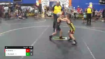 41 lbs Semis & 1st Wrestleback (8 Team) - Weston Olvera, Funky Fire vs Lawson Murdock, ARES Black