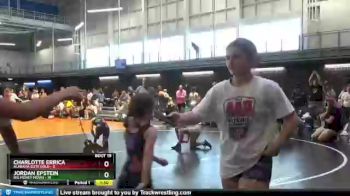 100 lbs Round 4 (10 Team) - CHARLOTTE ERRICA, Alabama Elite Gold vs Jordan Epstein, Big Money Movin