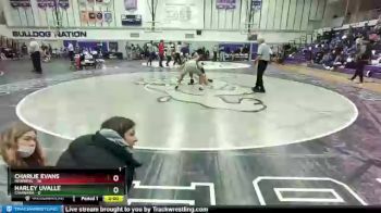 160 lbs Round 2 Champ & Wb (32 Team) - Charlie Evans, Newberg vs Harley Uvalle, Chiawana