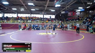 113 lbs Semifinal - Nathan Rioux, Avon vs Hruai Lian, Perry Meridian