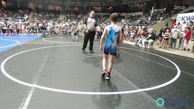 70 lbs Consi Of 8 #2 - Tanner Woolery, Standfast vs Dakota Harris, Bartlesville Wrestling Club