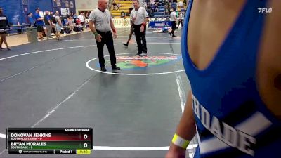 113 lbs Quarterfinals (8 Team) - Jaxson Madgey, South Plantation vs Guillermo Jaramillo, South Dade