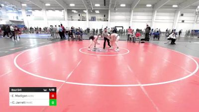 118 lbs Semifinal - Evan Madigan, Auburn ME vs Caden Jarrett, MarcAurele WC