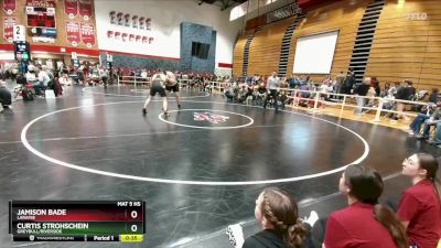 285 lbs Cons. Round 4 - Jamison Bade, Laramie vs Curtis Strohschein, Greybull/Riverside