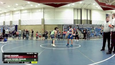 160 lbs Round 3 - Armani Moore-Fiedler, Betterman Elite Wrestling vs Drake Wagner, Red Cobra Wrestling Academy