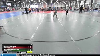 52 lbs Rd# 7- 10:45am Saturday Final Pool - Javon Haliburton, Morris Fitness vs Jaxsen Brown, Maryland BLACK