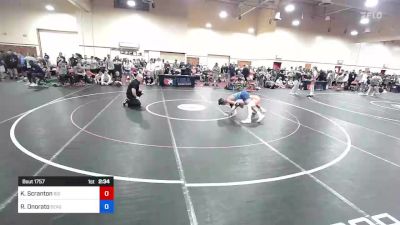 70 kg Cons 64 #2 - Kael Scranton, Big Game Wrestling Club vs Roman Onorato, Seagull Wrestling Club