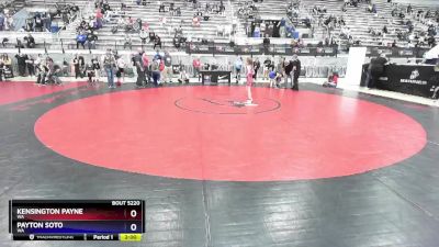 57 lbs 1st Place Match - Kensington Payne, WA vs Payton Soto, WA