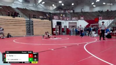 165 lbs Cons. Round 7 - Hunter Lancaster, Westfield vs Cori Tonte, Franklin Wrestling Club