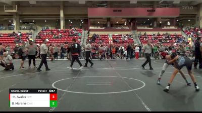 120 lbs Champ. Round 1 - Hunter Avalos, High Ground Wrestling vs Brandon Moreno, Garden City Wrestling Club