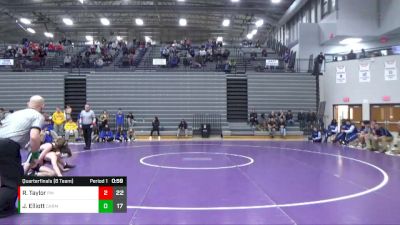 113 lbs Quarterfinals (8 Team) - Jackson Elliott, Carmel vs Ryan Taylor, Perry Meridian