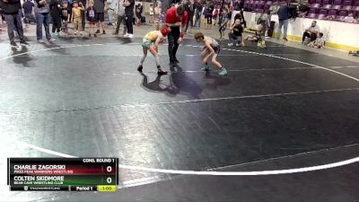 56 lbs Cons. Round 1 - Colten Skidmore, Bear Cave Wrestling Club vs Charlie Zagorski, Pikes Peak Warriors Wrestling